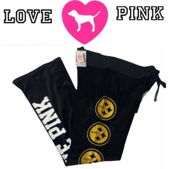 RARE PINK Steelers Victoria’s Secret Pants - Picture 11 of 16